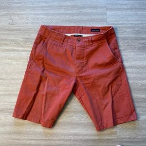 Wings + Horns Westpoint Chino Shorts in Red